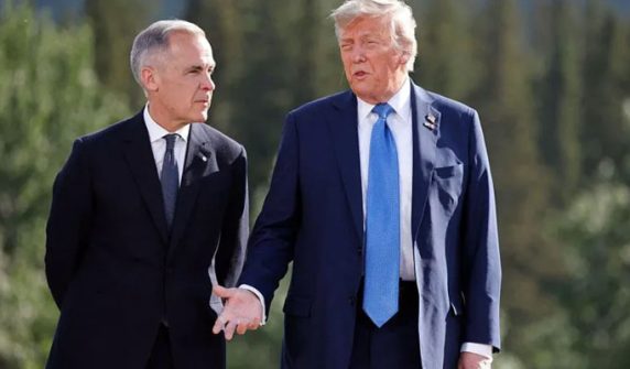 Trump announces 50% tariff on Canada.