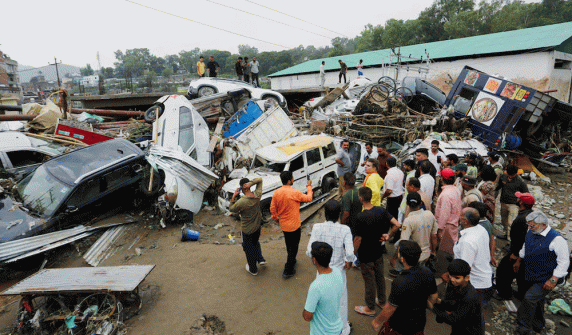 Heavy rains and floods in India