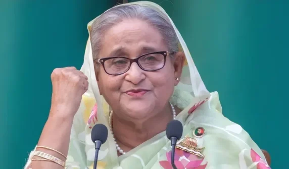 Bangladesh strongly protests Sheikh Hasina's media talk in India