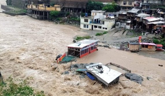 Flood situation due to heavy rains in China