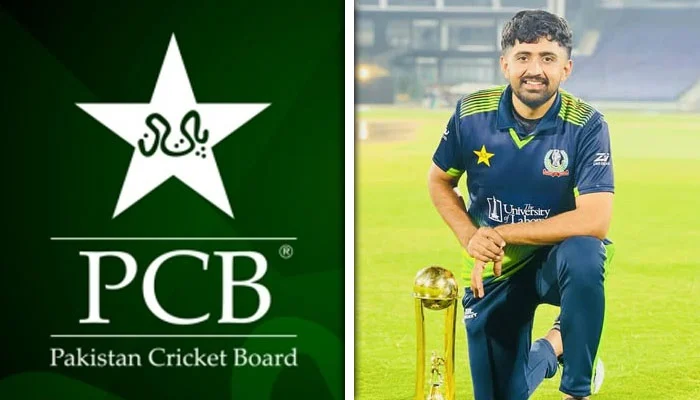 Pakistani cricketer Hamza Nazar handed a two-year ban and a fine of one million rupees.