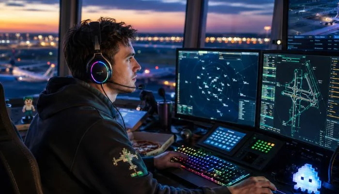 Over 2,000 video gamers recruited in the US to address the shortage of air traffic controllers.