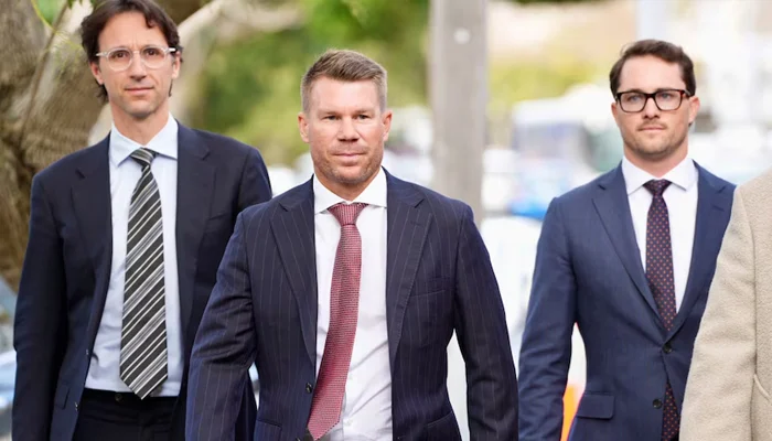 David Warner convicted and fined