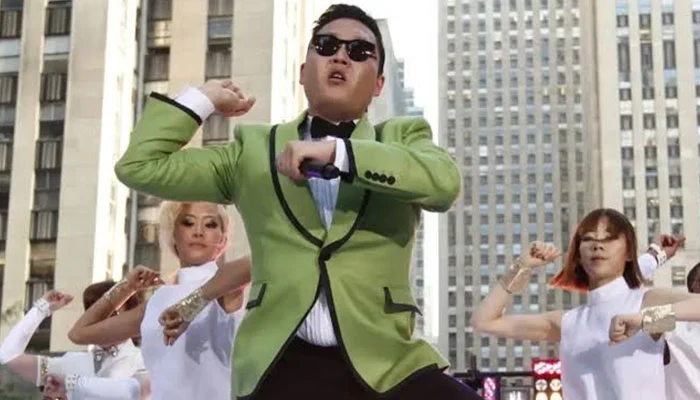 How much did the famous South Korean song 'Gangnam Style' earn from YouTube with its 6 billion views?