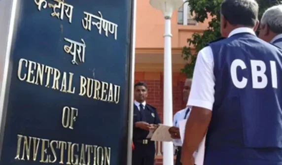 Indian financial advisor arrested for accepting a bribe of ₹10 lakh through his wife.