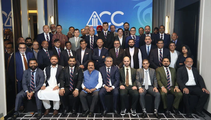 Mohsin Naqvi congratulates newly elected ACC Vice President and Executive Board members