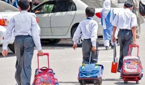 Schools reopened today after summer vacations