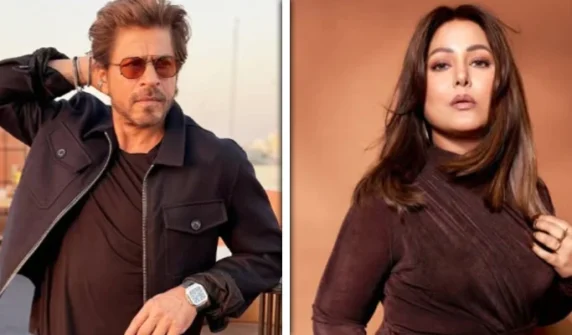 Hina Khan shared an interesting story about her first meeting with Shah Rukh Khan.