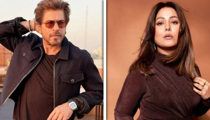 Hina Khan shared an interesting story about her first meeting with Shah Rukh Khan.
