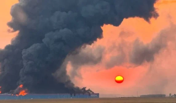 Ukraine claims to have targeted a Russian warplane and two ships in the Black Sea.