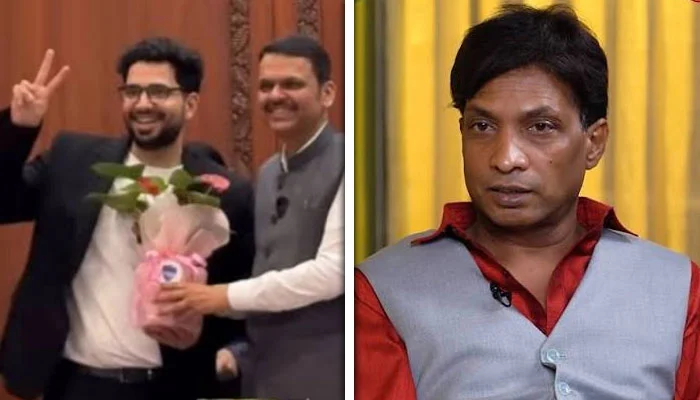 Sunil Paul congratulates Samay Raina on being honoured at the official level