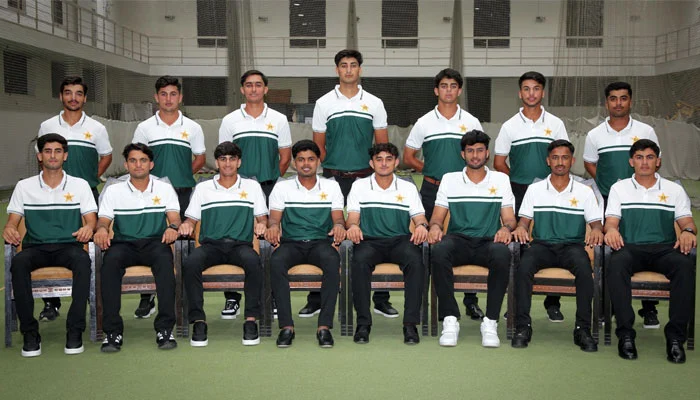 Pakistan Under-19 team departs for England tour.