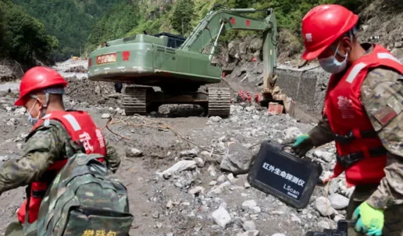 Devastating floods in Nepal and Tibet; 48 British citizens missing.