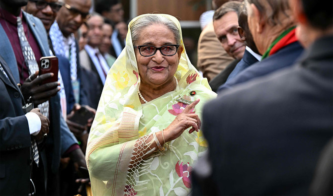 India denies playing a role regarding Sheikh Hasina Wajed's speech.