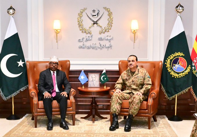 High-level delegation led by Somali Defense Minister meets Field Marshal.