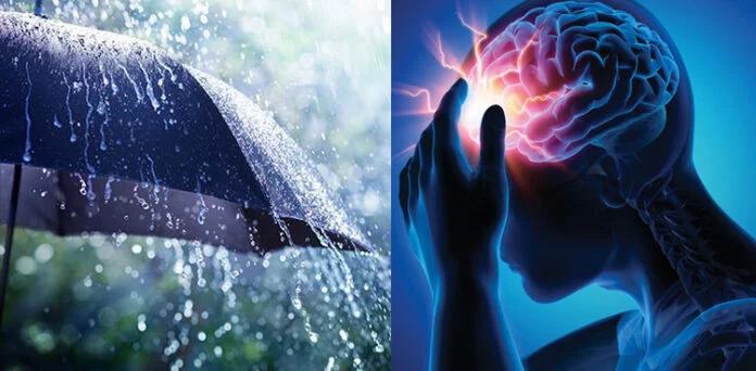 Risk of stroke during the rainy season?