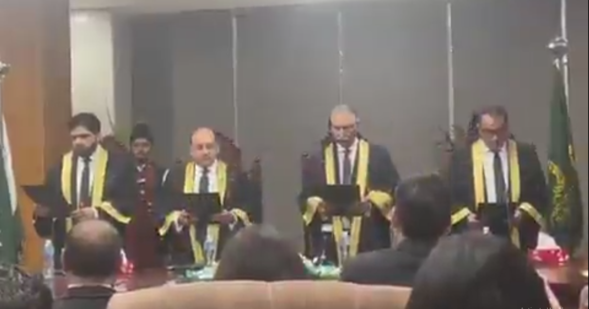 Three new additional judges take oath