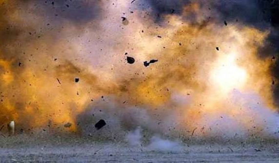 : Explosion in an orchard in Khadkocha
