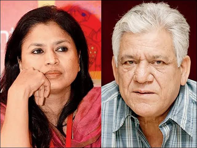Om Puri's wife has revealed her husband's affair with the maid.