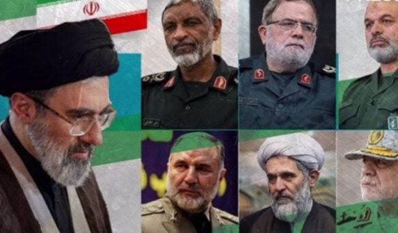 Iran's Supreme Leader has appointed six top military commanders.