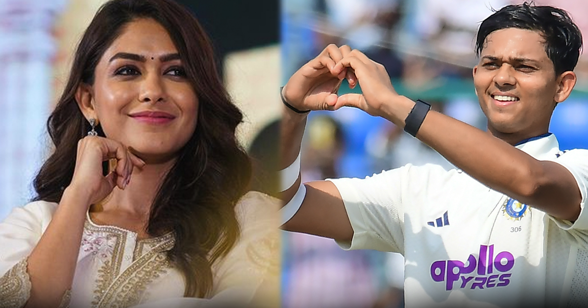 Rumors of a relationship between Mrunal Thakur and a cricketer 10 years her junior—the actress has responded.