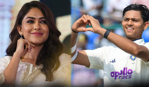 Rumors of a relationship between Mrunal Thakur and a cricketer 10 years her junior—the actress has responded.