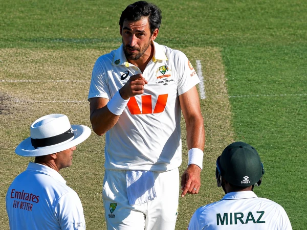 Video of altercation between Mitchell Starc and Mehidy Hasan goes viral