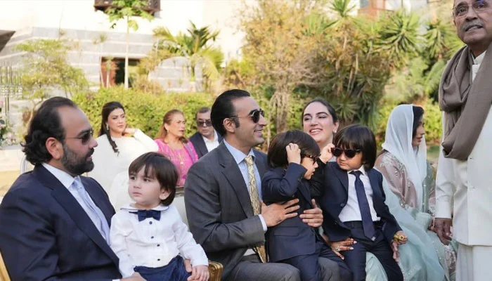 Bakhtawar Bhutto Zardari has arrived in London with her children and husband.