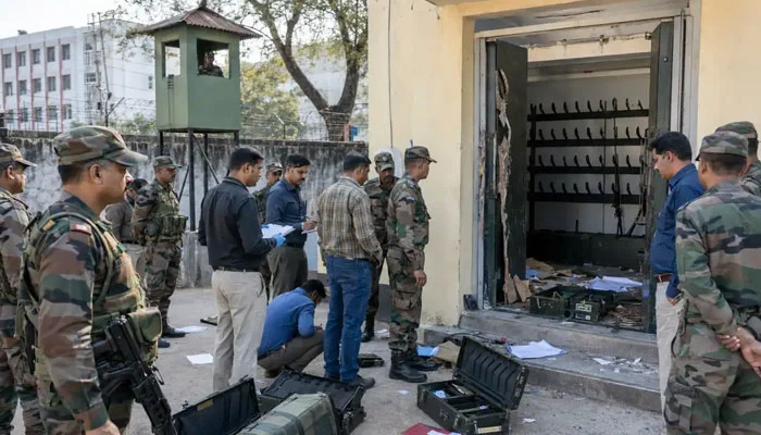 12 weapons stolen from Secunderabad military armory
