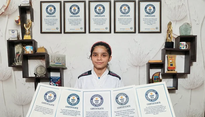 Pakistan's Fatima Naseem broke the record of an Indian athlete.