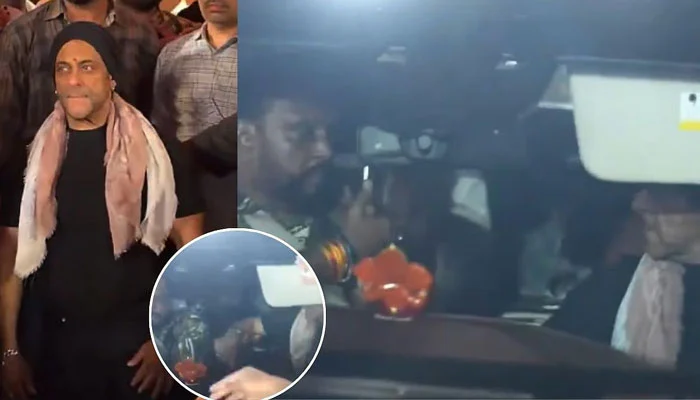 Salman Khan's car runs over fan's foot, actor angry at driver