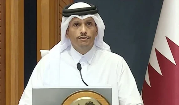 Closing a strait or laying mines in an international waterway is unacceptable: Qatar.