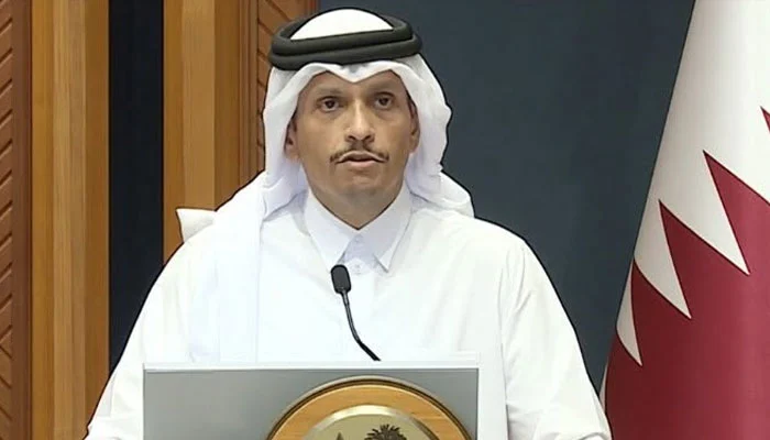Closing a strait or laying mines in an international waterway is unacceptable: Qatar.