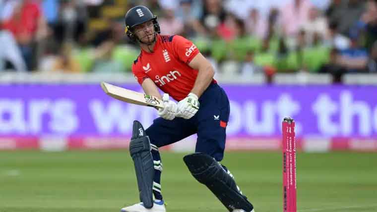 Jos Buttler has become the first batsman to score 15,000 runs in T20 cricket.