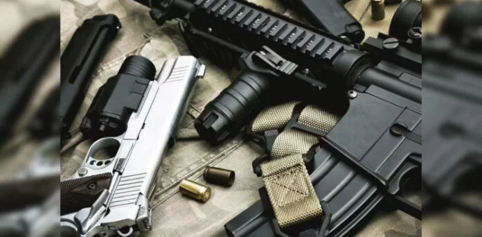 A large quantity of weapons has been stolen from the Indian Army.