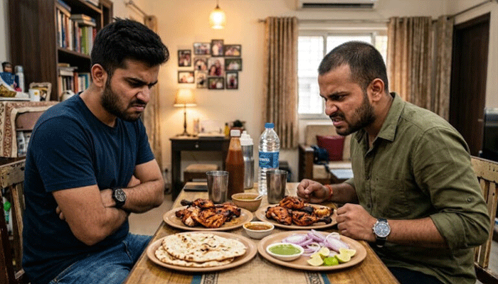 A man killed his friend over eating too many pieces of chicken.