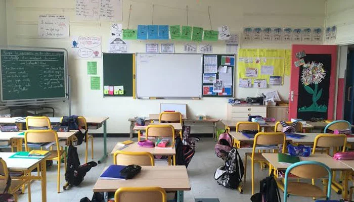 France announces closure of 500 schools today due to student protests.