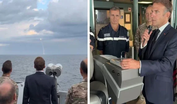 France tests advanced nuclear missile amidst tensions with Russia.