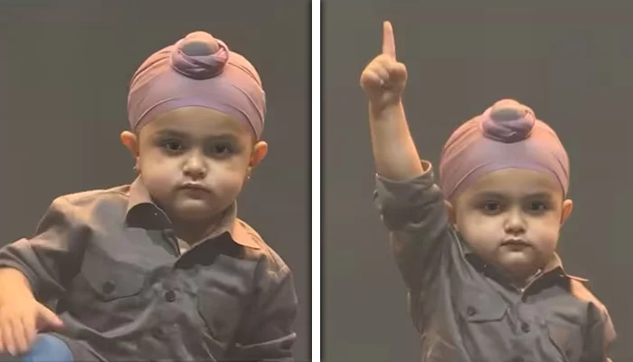Younger brother adopts Sidhu Moosewala's famous style, video goes viral
