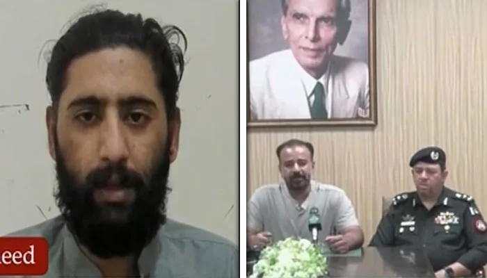 Shahab, a youth from Panjgur, surrendered voluntarily