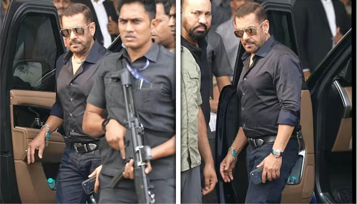 Salman Khan makes first public appearance after Tiger Shroff attack