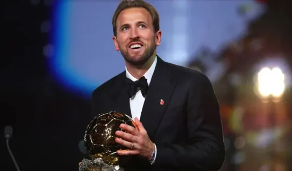 England's 25-year wait ends; Harry Kane has won the Ballon d'Or.
