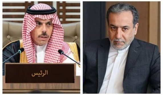 Saudi Foreign Minister Condoles with Iranian Counterpart on Sister's Death