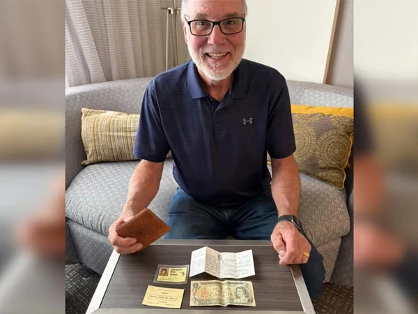 Wallet lost for 51 years returned to owner